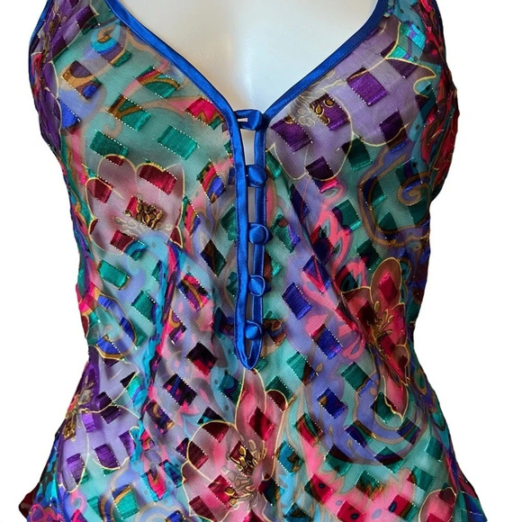 VTG Gold Label Victoria’s Secret Lingerie Teddy Bodysuit - Picture 3 of 12